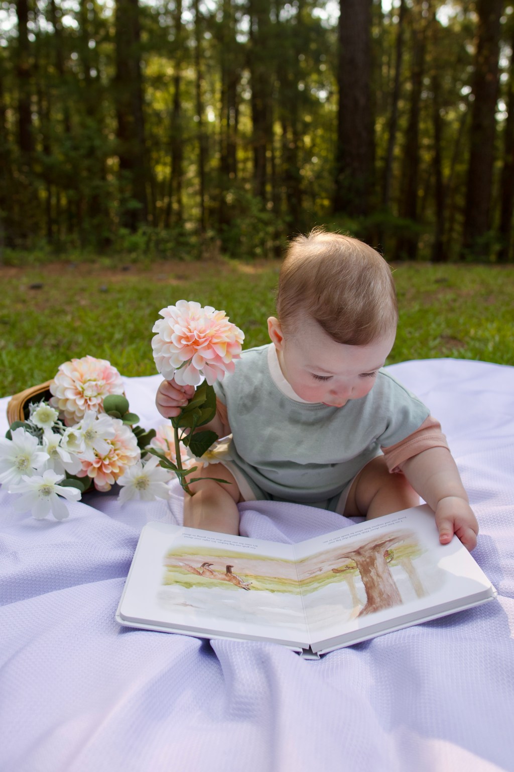Photoshoot: Baby in Bloom